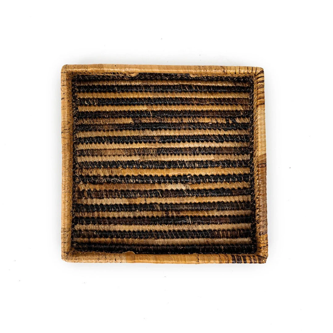 Azizi Life Parker Banana Leaf Trays Azizi Life Parker Banana Leaf Trays