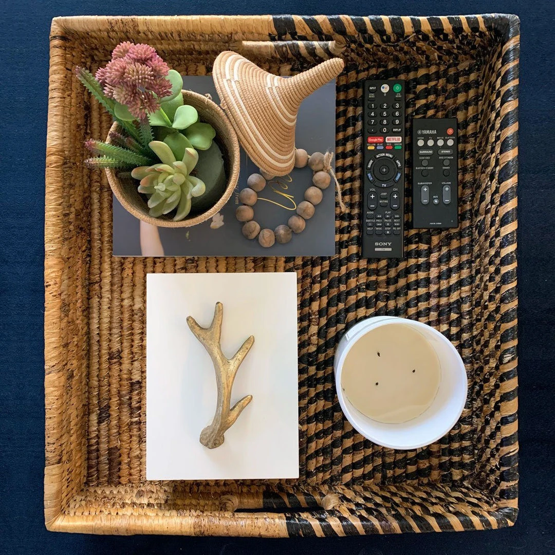 Azizi Life Parker Banana Leaf Trays Azizi Life Parker Banana Leaf Trays