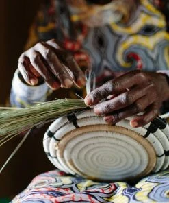 Azizi Life Tea Blossom Woven Bowls Best Sellers