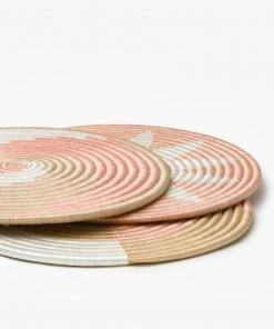 Azizi Life Home Goods Zuba Flat Woven Wall Hanging