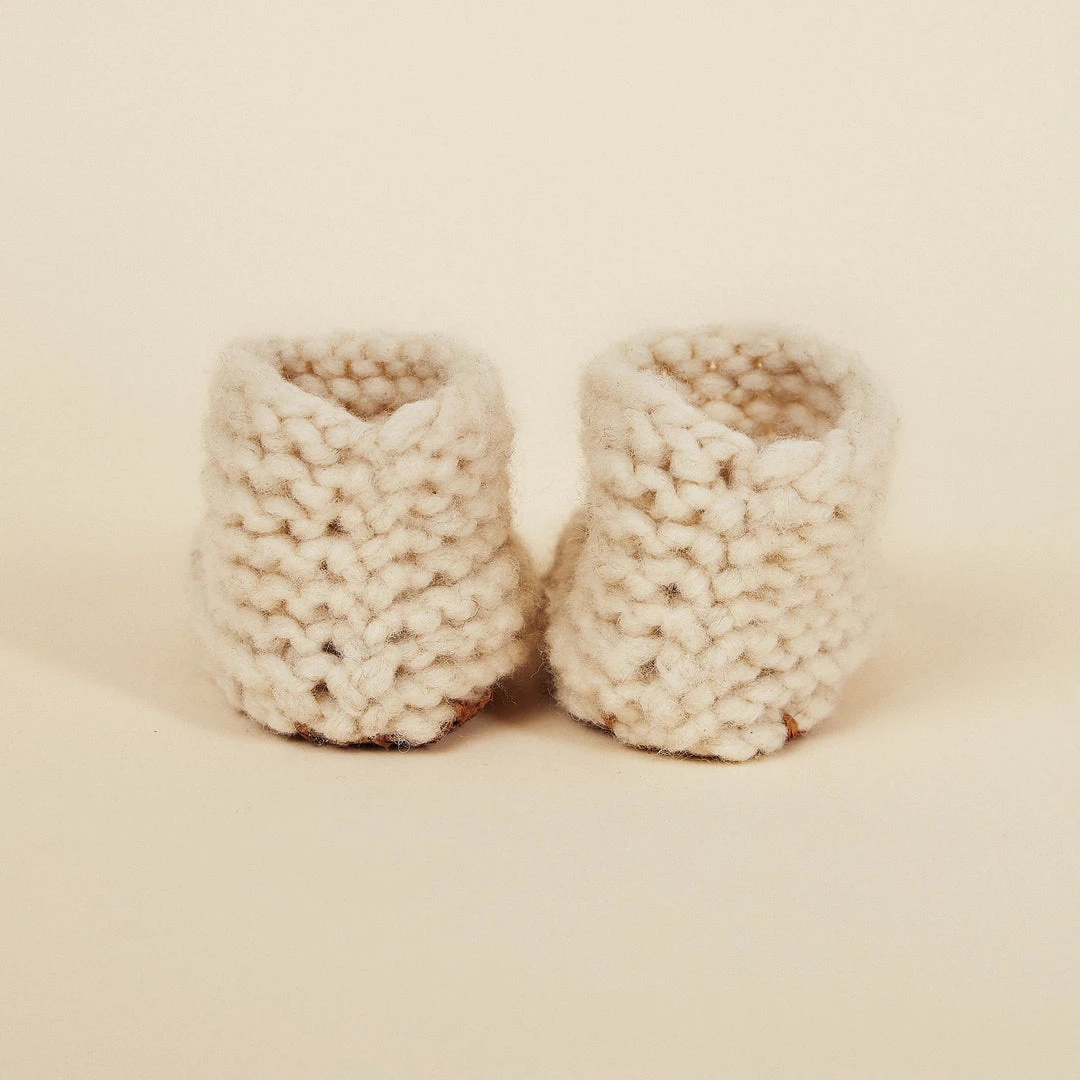 Chilote Best Sellers Baby's Salmon Leather Slippers Chilote Best Sellers Baby's Salmon Leather Slippers