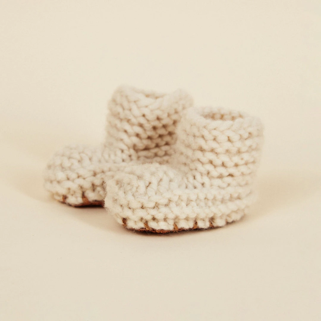 Chilote Best Sellers Baby's Salmon Leather Slippers Chilote Best Sellers Baby's Salmon Leather Slippers