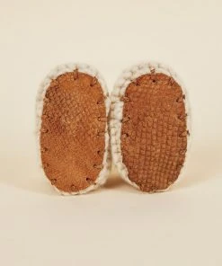 Chilote Best Sellers Baby's Salmon Leather Slippers 6 Chilote Best Sellers Baby's Salmon Leather Slippers