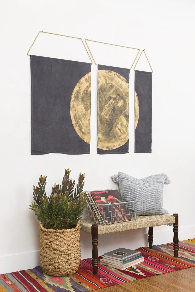 Conejo & Co Ballena Wall Hanging - Gold Home Goods Conejo & Co Ballena Wall Hanging - Gold Home Goods