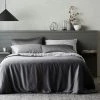 Ettitude Bamboo Sateen Duvet Cover - Slate