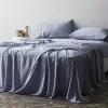 Ettitude Home Goods Bamboo Sateen Sheet Set - Sky