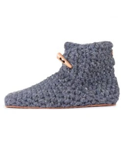 Kingdom Of Wow High Top Unisex Bamboo Wool Slippers