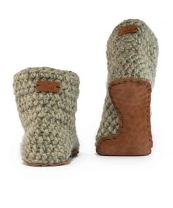 Kingdom Of Wow High Top Unisex Bamboo Wool Slippers