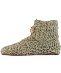 Kingdom Of Wow High Top Unisex Bamboo Wool Slippers