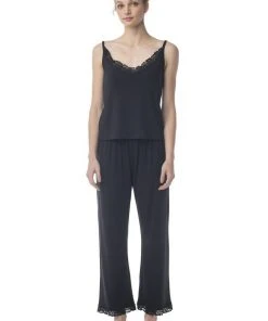 Synergy Organic Clothing Bare All Tencel Camisole - Black Sale