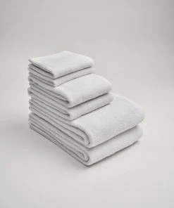Takasa Home Goods Bath Towel Set - White
