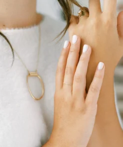 Sara Patino Jewelry Be Light Recycled Gold Stacking Ring