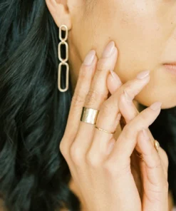 Sara Patino Jewelry Be Light Recycled Gold Stacking Ring