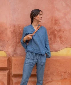 Purse & Clutch Leather Belt Bag - Russet Brown 7 Purse & Clutch Leather Belt Bag - Russet Brown