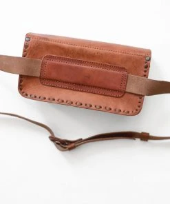 Purse & Clutch Leather Belt Bag - Russet Brown 8 Purse & Clutch Leather Belt Bag - Russet Brown