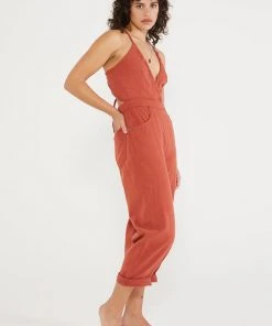 ÉTICA New Arrivals Birdie Halter Jumpsuit - Bossa Nova 6 ÉTICA New Arrivals Birdie Halter Jumpsuit - Bossa Nova