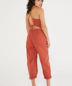 ÉTICA New Arrivals Birdie Halter Jumpsuit - Bossa Nova