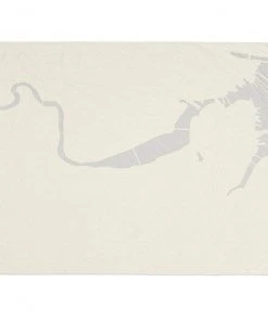 Haptic Lab Boston Map Throw Quilt