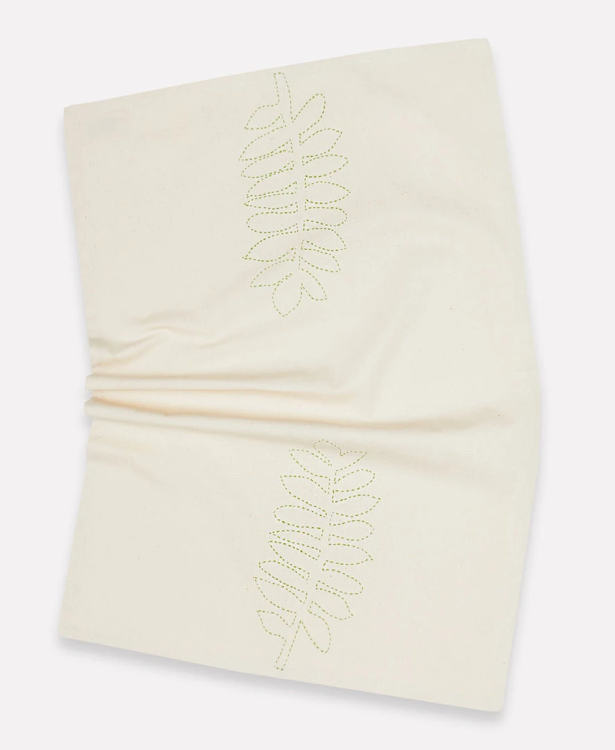 Anchal Home Goods Botanical Tea Towel - Bone Anchal Home Goods Botanical Tea Towel - Bone