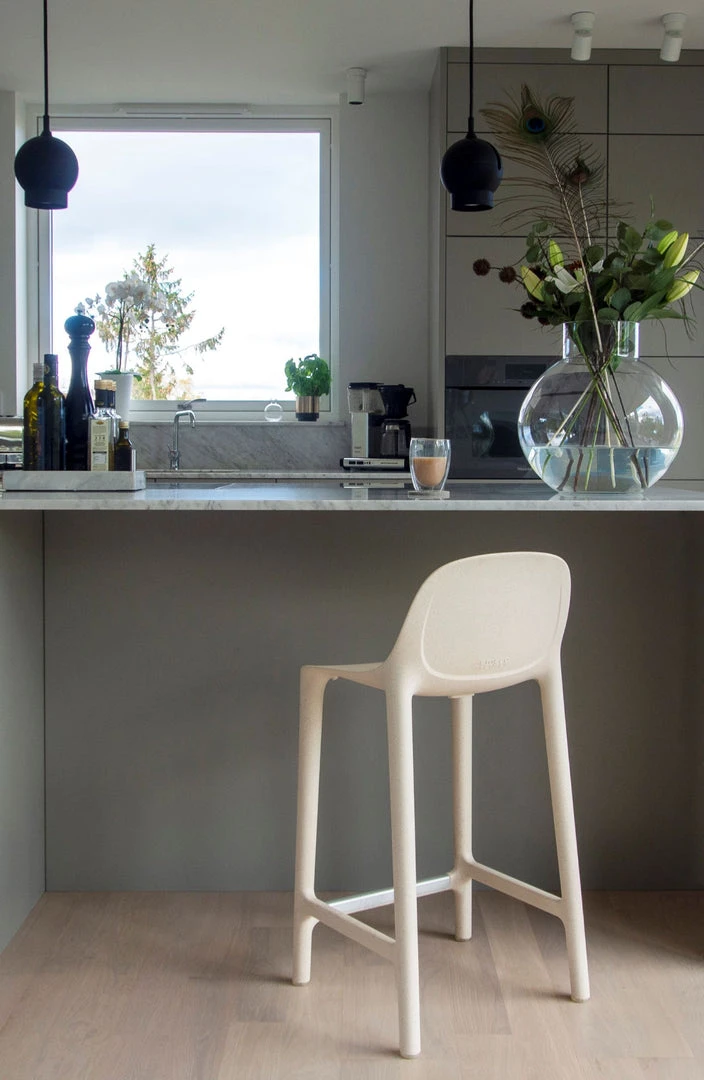 Emeco Broom 24 Recycled Counter Stool Emeco Broom 24 Recycled Counter Stool