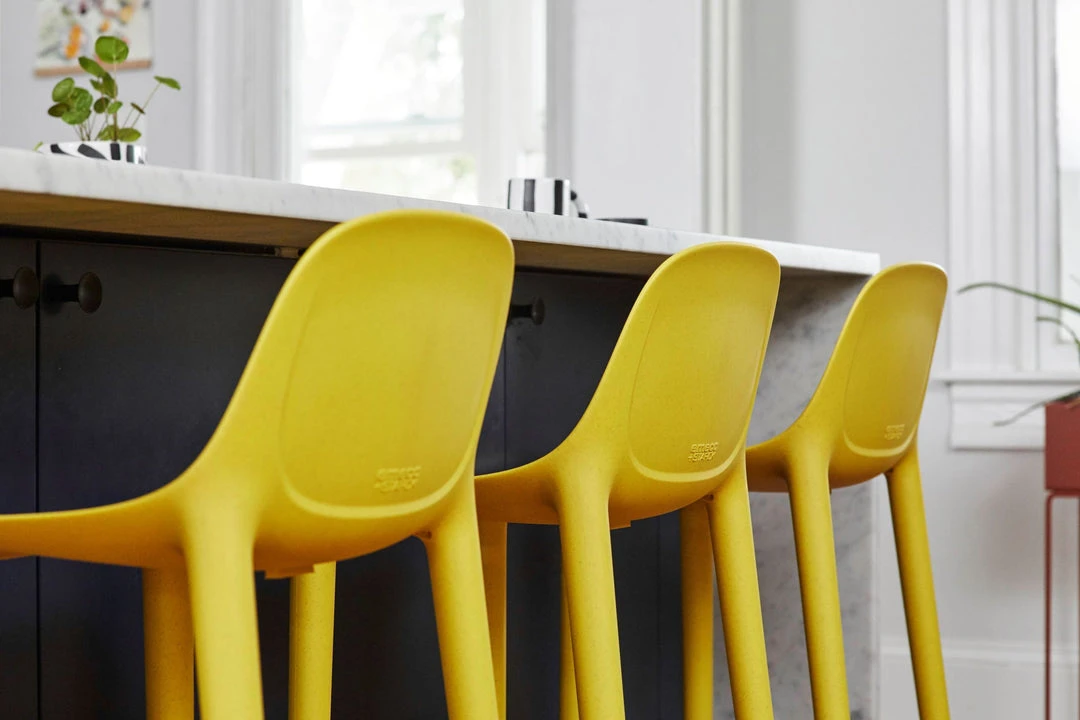 Emeco Broom 24 Recycled Counter Stool Emeco Broom 24 Recycled Counter Stool