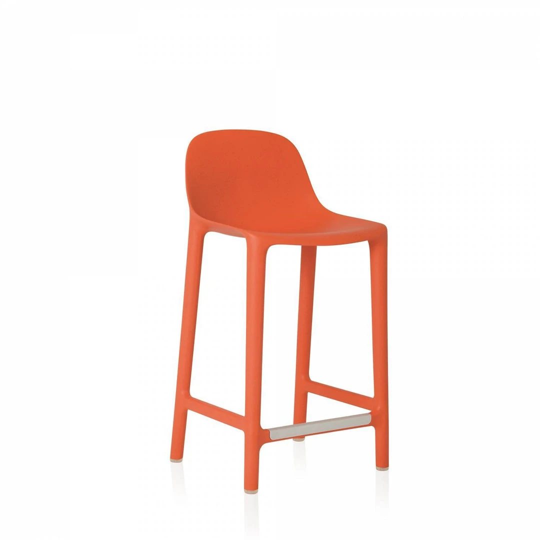 Emeco Broom 24 Recycled Counter Stool Emeco Broom 24 Recycled Counter Stool