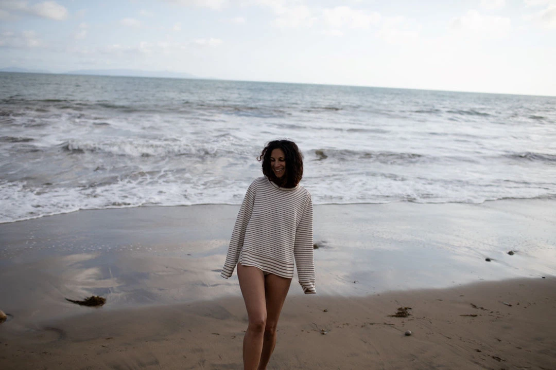 California Cloth Foundry French Terry Split Crew Sweatshirt Clothing 4 California Cloth Foundry French Terry Split Crew Sweatshirt Clothing