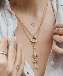 CÂPÂ Jewelry Barracuda Recycled Necklace