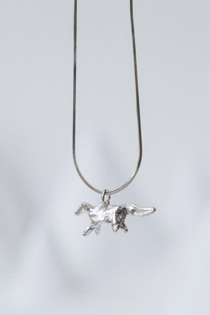 CÂPÂ Jewelry Fox Recycled Necklace CÂPÂ Jewelry Fox Recycled Necklace