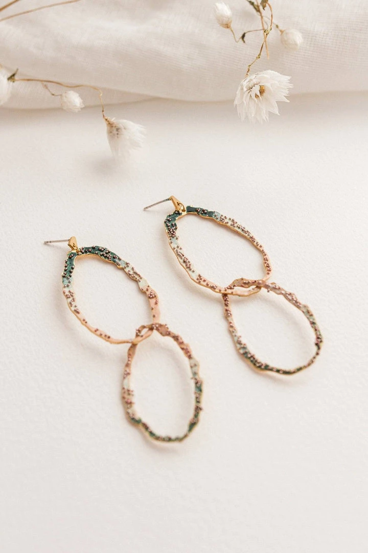 CÂPÂ Jewelry Interlaced Recycled Earrings CÂPÂ Jewelry Interlaced Recycled Earrings