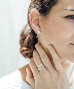 CÂPÂ Jewelry Manta Ray Recycled Earrings