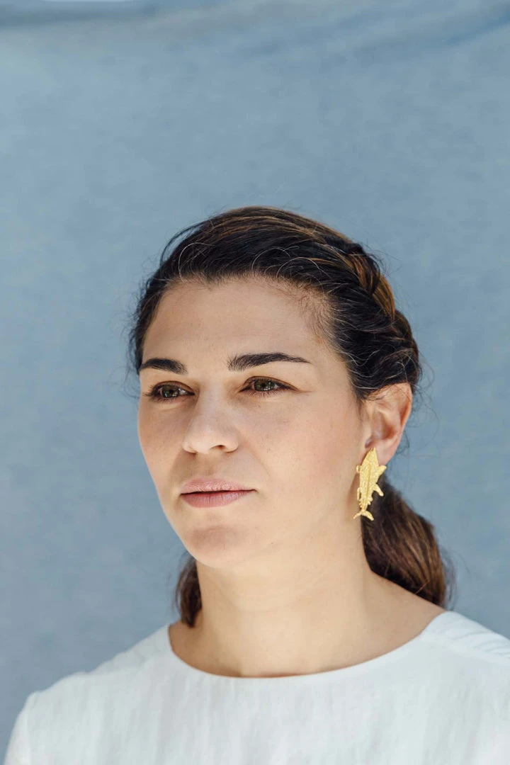 CÂPÂ Jewelry Tuna Fish Recycled Earrings 2 CÂPÂ Jewelry Tuna Fish Recycled Earrings