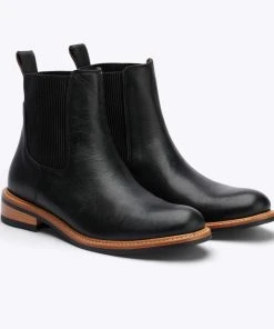 Nisolo Carmen Chelsea Boot - Black Shoes