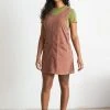 North Of West Caroline Upcycled Jumper Dress - Terracotta Sale