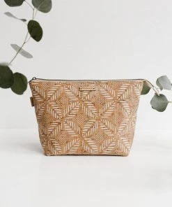 Carry Courage Best Sellers Adventurer Cork Cosmetics Bag - Cream