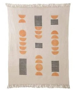 Casa Amarosa Black + Gold Earth Celestial Throw Blanket Home Goods