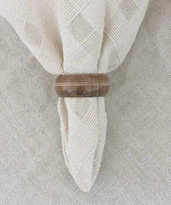 Ceremonia Wooden Napkin Ring Set Home Goods