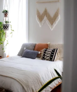 Ceremonia Best Sellers Double Basket Plant Hanger - Cream