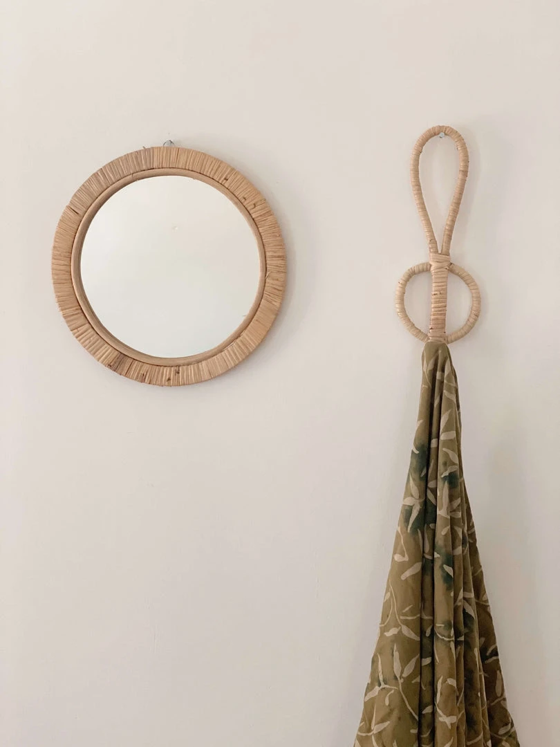 Ceremonia Best Sellers Rattan Full Moon Round Mirror Ceremonia Best Sellers Rattan Full Moon Round Mirror
