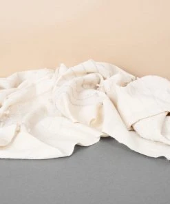 Studio Variously Chalk Merino Throw Blanket