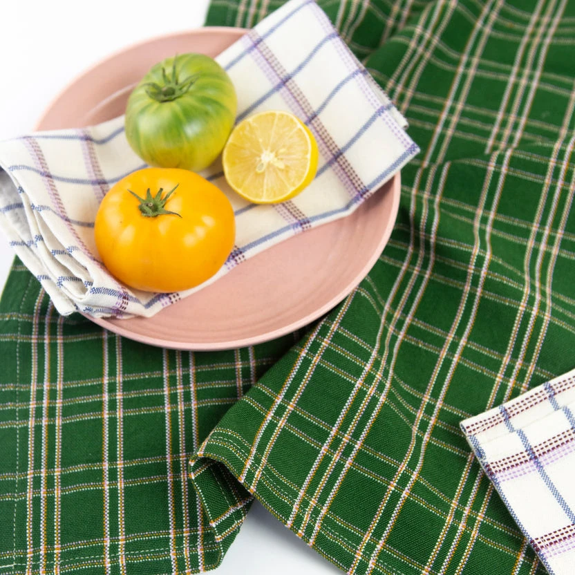 Archive New York Chiapas Plaid Napkin Set Archive New York Chiapas Plaid Napkin Set