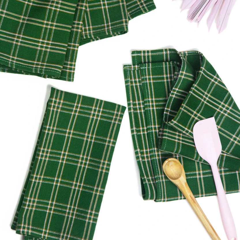 Archive New York Chiapas Plaid Napkin Set Archive New York Chiapas Plaid Napkin Set
