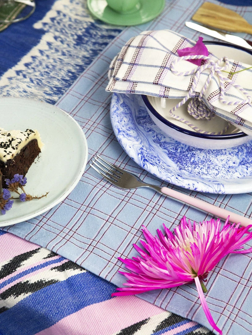 Archive New York Chiapas Plaid Placemat Set Archive New York Chiapas Plaid Placemat Set