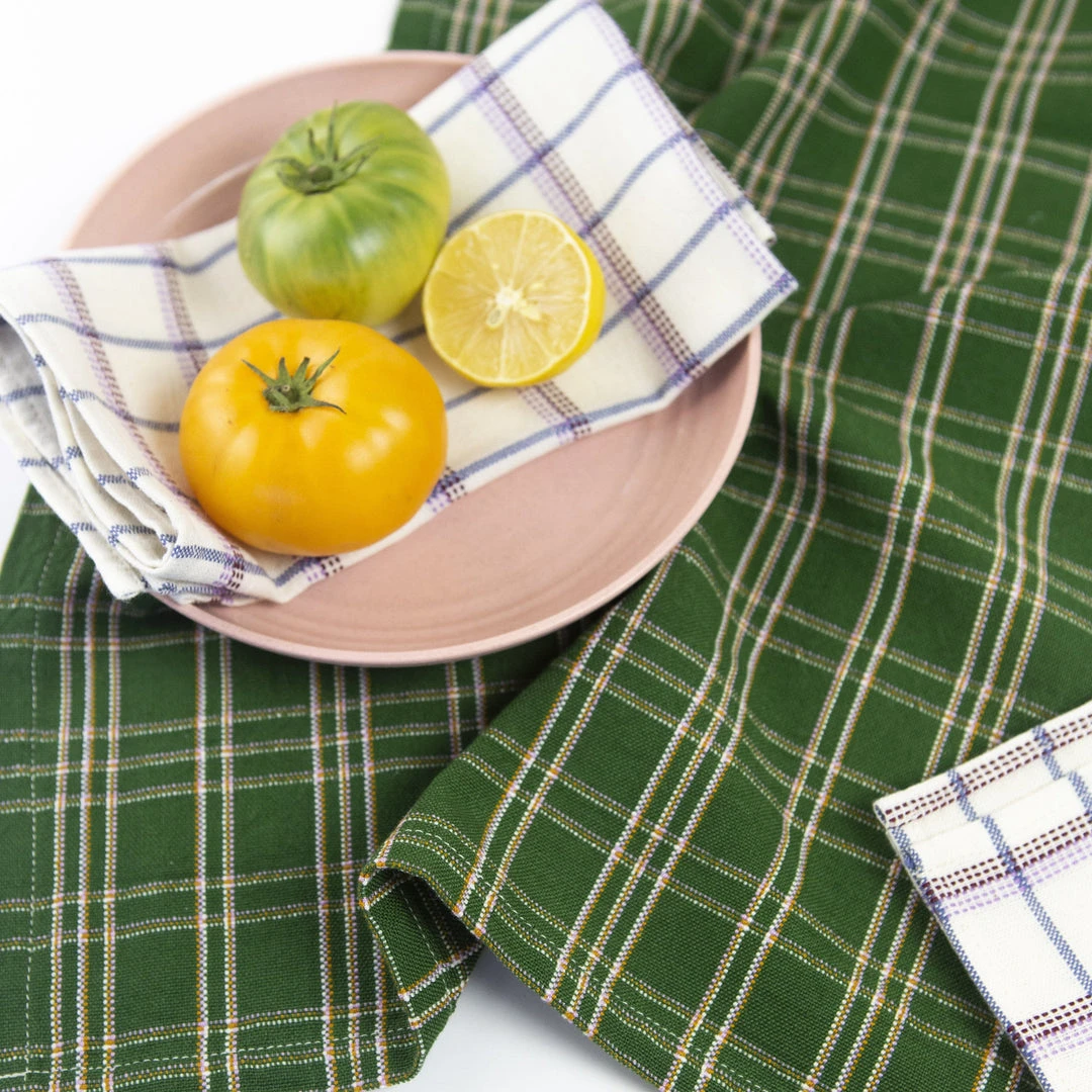 Archive New York Chiapas Plaid Placemat Set Archive New York Chiapas Plaid Placemat Set