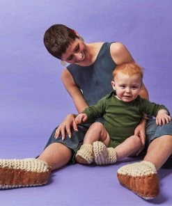 Chilote Best Sellers Baby's Salmon Leather Slippers 9 Chilote Best Sellers Baby's Salmon Leather Slippers