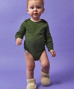 Chilote Best Sellers Baby's Salmon Leather Slippers 8 Chilote Best Sellers Baby's Salmon Leather Slippers