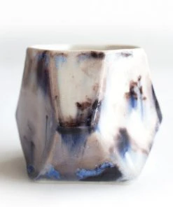 Lauren HB Studio Chisel Porcelain Cup Kitchen + Dining