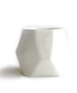 Lauren HB Studio Chisel Porcelain Cup Kitchen + Dining