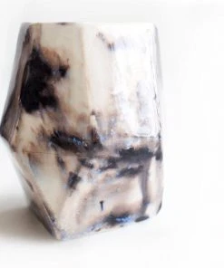 Lauren HB Studio Chisel Porcelain Cup Kitchen + Dining