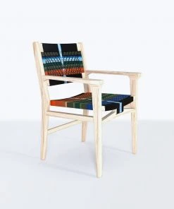 Masaya & Co. Chontales Arm Chair - Mot Mot Pattern